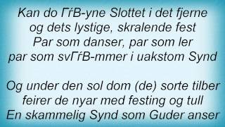 Darkthrone  Slottet I Det Fjerne Lyrics [upl. by Einniw279]