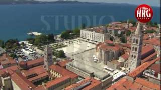 ZADAR  AERIAL FOOTAGE [upl. by Alyacim386]