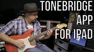 Tonebridge Guitar iPad app For Famous Song Tones and Effects  Martys Thursday Gear Video [upl. by Harrod451]