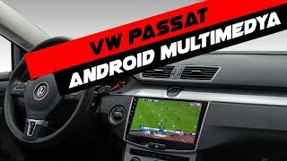 Volkswagen Passat B7 Android Multimedya Sistemi Montaj Uygulaması [upl. by Zelten]