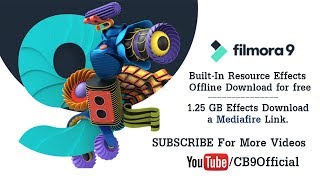 How to Download and Install Filmora X Effects Offline  CB9 [upl. by Eidlog47]