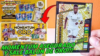 SOBRE ESPECIAL MOMENTUM ORO ADRENALYN XL 202223 LIGA SANTANDER CON NUEVAS CARTAS [upl. by Ednew]