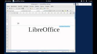 LibreOffice  Writer  Seiten nummerieren [upl. by Imis]