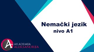 Kurs nemačkog jezika nivo A1 [upl. by Lodhia]