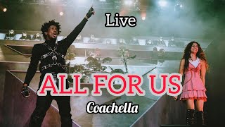 Labrinth amp Zendaya Live at Coachella 2023 Im Tired All For Us [upl. by Blunt]