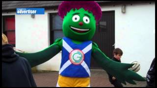 Clyde Commonwealth Games 2014 mascot Lochgilphead [upl. by Irfan]