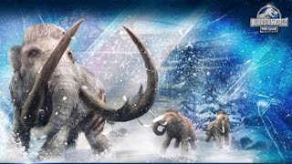 WOOLY MAMMOTH MAX ATTACK  in Jurassic World The Game [upl. by Odnalor]