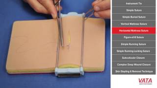 Suture Techniques Course Video [upl. by Elexa856]