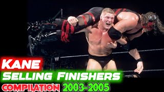 WWE Kane Selling Finishers Compilation 20032005 [upl. by Yaker]