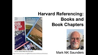 Harvard referencing books and book chapters [upl. by Ut819]