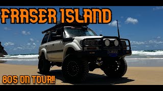 Fraser Island 3 cars bogged [upl. by Ahsyek500]