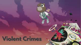 Violent Crimes  KanYe West  Drill Remix [upl. by Heigl808]