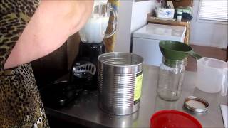 Making Evaporated Milk from Powdered Milk [upl. by Renard]