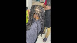 Dreadlocks style for her birthdaysubscribenewlockstyleseasylocupsostylesblackdreadlockstylesusa [upl. by Geraldine751]