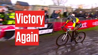 Sanne Cant Conquers Azencross Loenhout [upl. by Nugesulo]