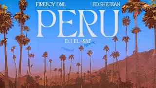 Fireboy DML amp Ed Sheeran  Peru DJ ELRAE Remix [upl. by Karilla]