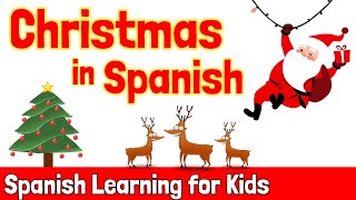 Christmas Words in Spanish  Homeschool Pop [upl. by Trimmer]