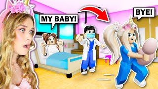 I Helped Her GIVE BIRTH Then I STOLE HER BABY In Brookhaven Roblox [upl. by Assirahs877]