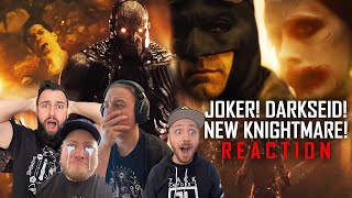 Zack Snyders Justice League OFFICIAL TRAILER REACTION [upl. by Else]