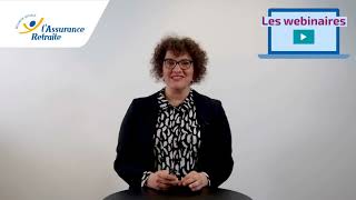 Webinaire de l’Assurance retraite  retraite et handicap ou invalidité [upl. by Kentiggerma]