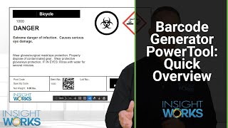 Barcode Generator PowerTool  Quick Overview [upl. by Elaynad811]