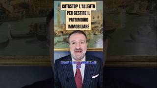 CATASTO il tuo alleato per gestire il PATRIMONIO IMMOBILIARE [upl. by Atsyrt223]