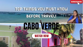 TOP THINGS YOU MUST KNOW BEFORE VISITING SALCABO VERDE [upl. by Eihctir]