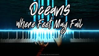 Hillsong United  Oceans Piano Cover [upl. by Amelus]