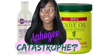 Aphogee 2 Step Protein treatment after a relaxer [upl. by Siari659]