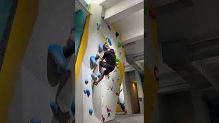 Black tapped climb in a Paris Arkose gym [upl. by Lairea446]