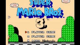 Super Mario Bros 3 NES Music  Game Over [upl. by Behnken995]