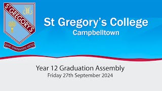 Year 12 Graduation Assembly [upl. by Ludewig]