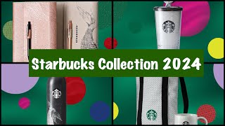 Starbucks Reveals their Starbucks 2024 Collection  The Planner Tumblers Mag and Tote Bag [upl. by Ahsratan]