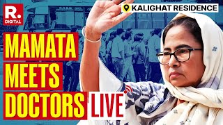 RG Kar Case LIVE Mamata Banerjee To Meet Protesting Doctors Again At Her Residence [upl. by Aelegna879]