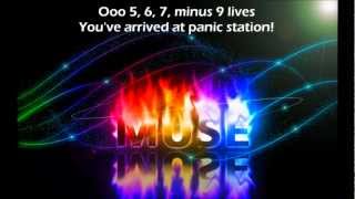 Muse  Panic Station Lyrics [upl. by Frank]