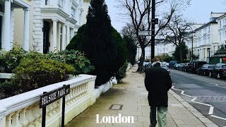 Expensive Property In Belsize Park Belsize Village  Jan 2024  London Walking Tour [upl. by Yenaled]