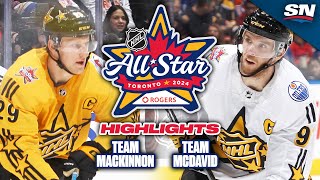 NHL AllStar Game Highlights  Team MacKinnon vs Team McDavid [upl. by Uba]