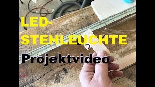 LED Stehleuchte 2017  HolzwurmTomChallenge2017 [upl. by Dnamron309]