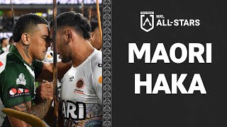 Maori Haka  NRL All Stars 2022  NRL [upl. by Eloci379]