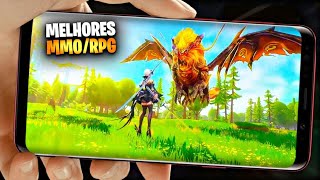 Os 10 MELHORES RPGMMORPG MOBILE PARA JOGAR EM 2024 [upl. by Eniak464]