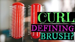 HOW TO MODIFY A DENMAN BRUSH FOR CURL DEFINITION Curly Girl Must Have [upl. by Deragon]