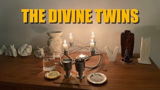 Reading a prayer to the Divine Twins [upl. by Araid]