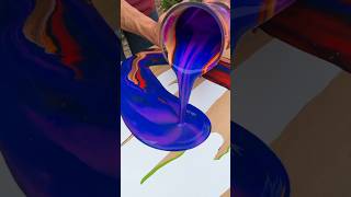 Pour paint refurbishes table instantly 😲 [upl. by Auvil]