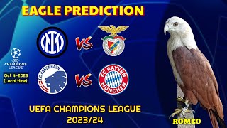 UEFA Champions League 202324  Matchday 2  Eagle Prediction  part 2 [upl. by Esirtal192]