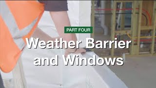 Hardie™ Fine Texture Cladding Installation Videos Part 4 – Weather Barrier and Windows [upl. by Nwonknu]