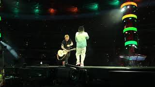 Ed Sheeran ft Fireboy DML  Peru  live at Wembley Stadium 29062022 [upl. by Eenafets]