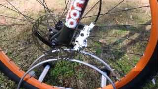 Avid Elixer 3 hydraulic disk brake review [upl. by Gilda291]