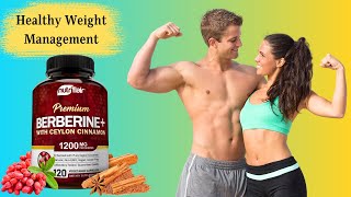 NutriFlair Premium Berberine HCL Capsules  Immune System Healthy Weight Management [upl. by Nivrag]