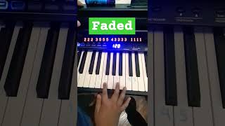 Faded piano tutorial [upl. by Sophey]