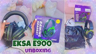 EKSA E900 Unboxing My New Headphones🧸 Best Gaming Headset under 2000 [upl. by Yolanthe]